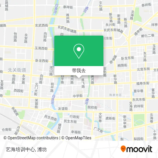 艺海培训中心地图