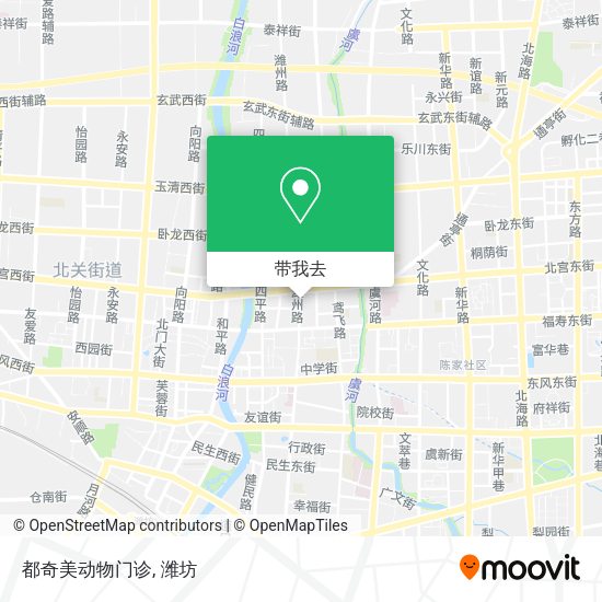 都奇美动物门诊地图
