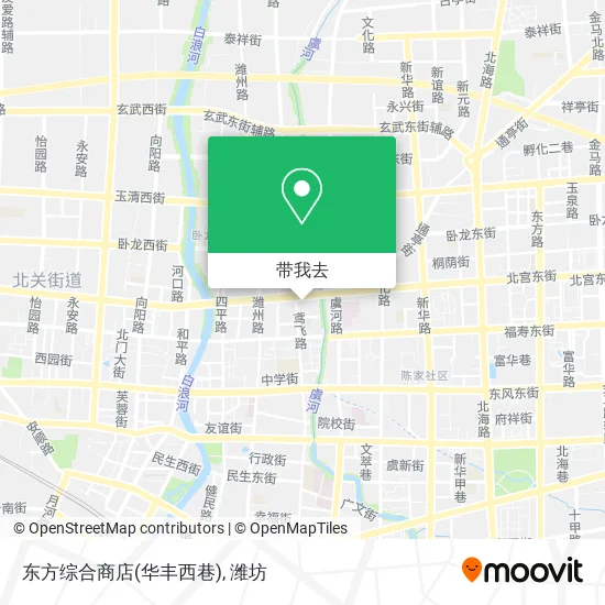 东方综合商店(华丰西巷)地图