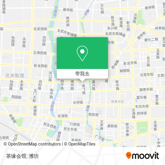 茶缘会馆地图