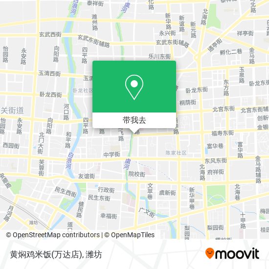 黄焖鸡米饭(万达店)地图