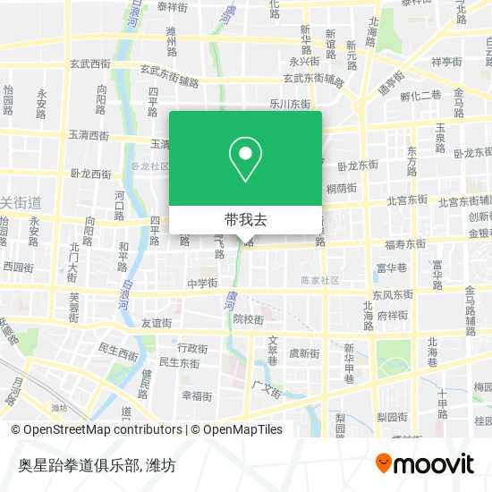 奥星跆拳道俱乐部地图