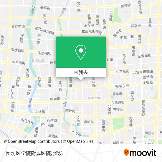 潍坊医学院附属医院地图