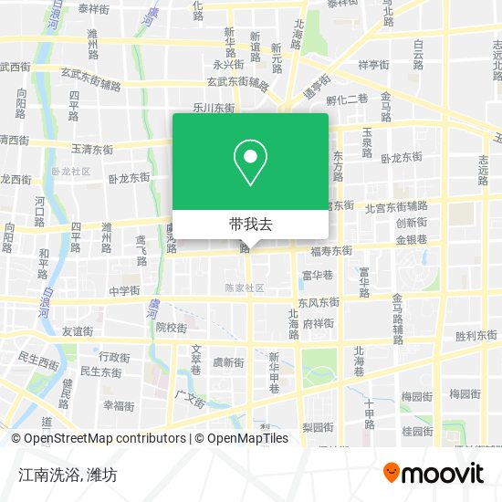江南洗浴地图
