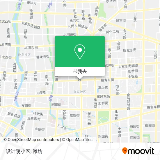 设计院小区地图