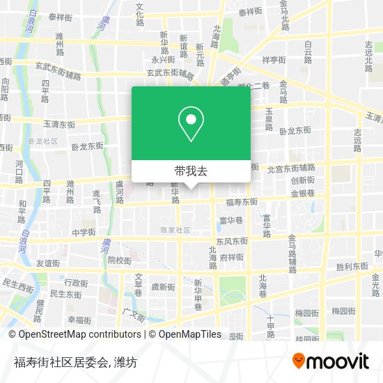 福寿街社区居委会地图