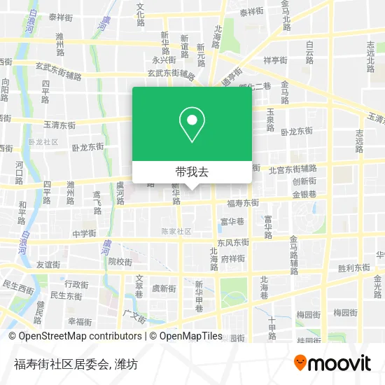 福寿街社区居委会地图