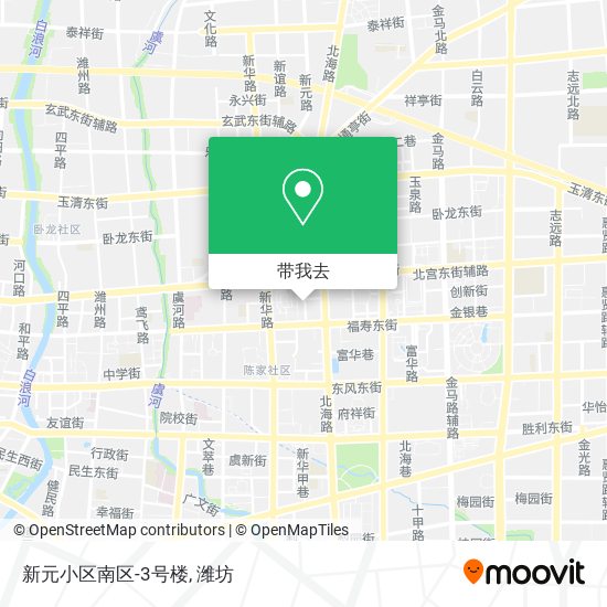 新元小区南区-3号楼地图