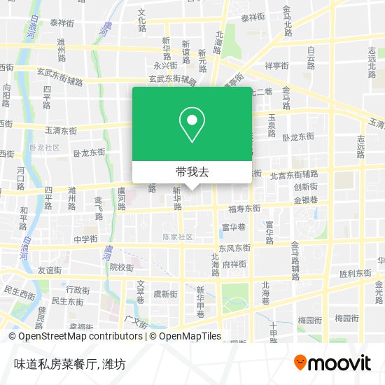 味道私房菜餐厅地图