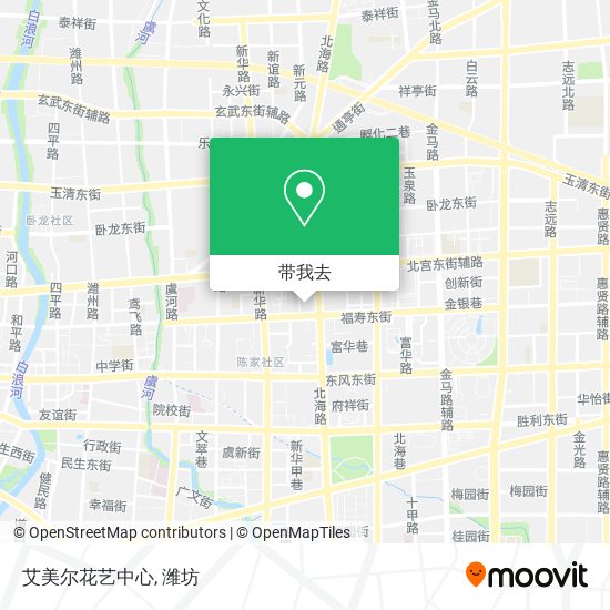 艾美尔花艺中心地图