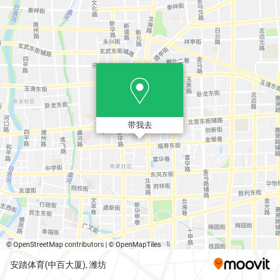 安踏体育(中百大厦)地图