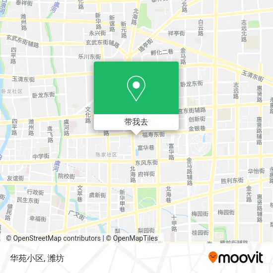 华苑小区地图