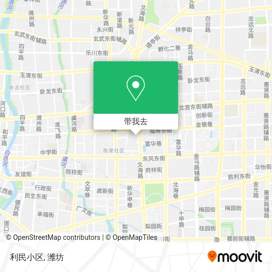 利民小区地图
