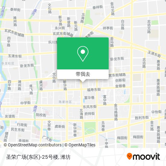 圣荣广场(东区)-25号楼地图