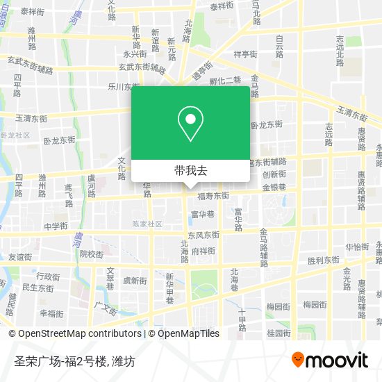 圣荣广场-福2号楼地图