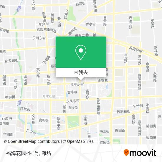 福海花园-4-1号地图