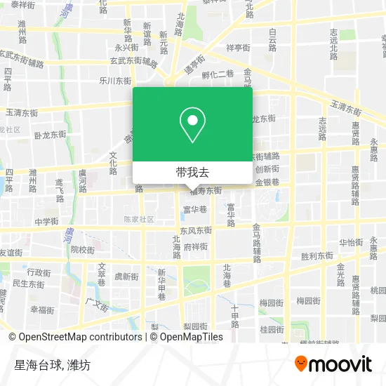 星海台球地图