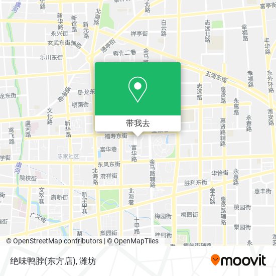 绝味鸭脖(东方店)地图