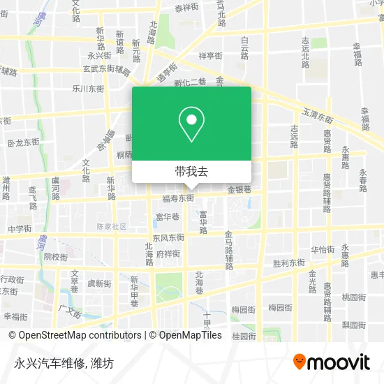 永兴汽车维修地图