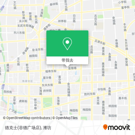 德克士(谷德广场店)地图