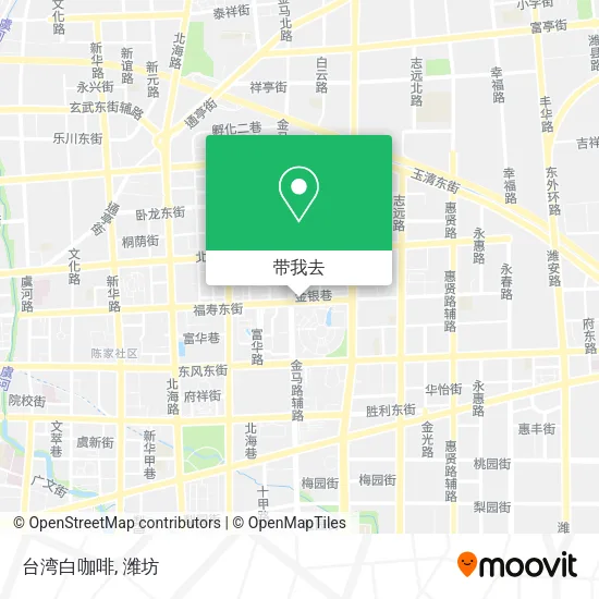 台湾白咖啡地图
