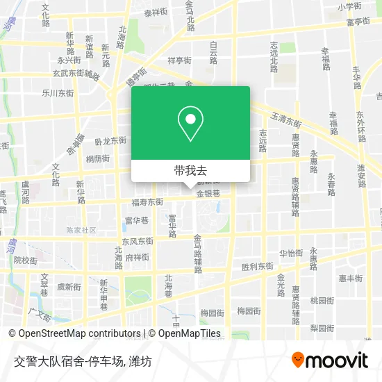 交警大队宿舍-停车场地图