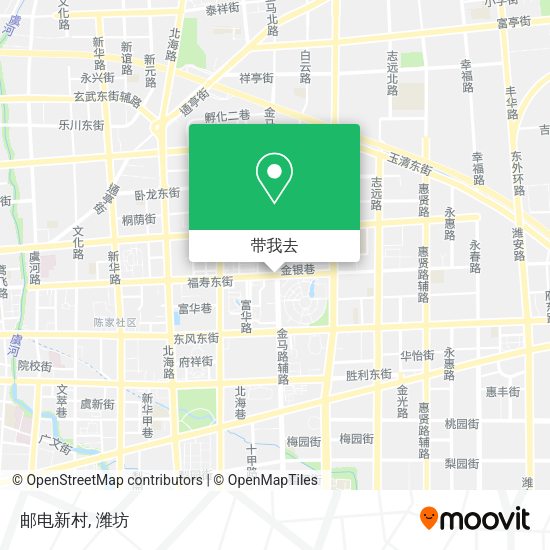 邮电新村地图