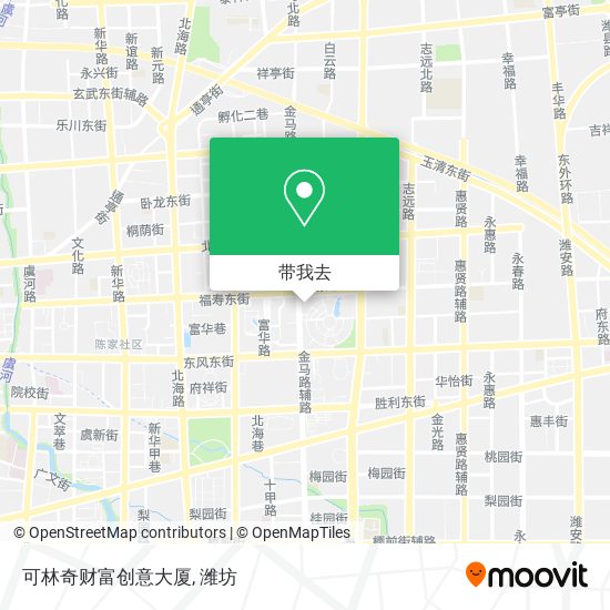 可林奇财富创意大厦地图