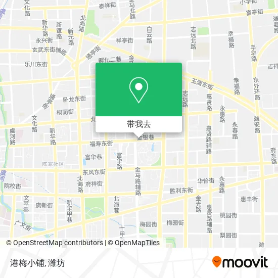 港梅小铺地图