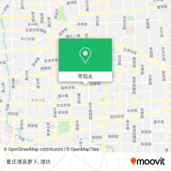 夏庄潍县萝卜地图