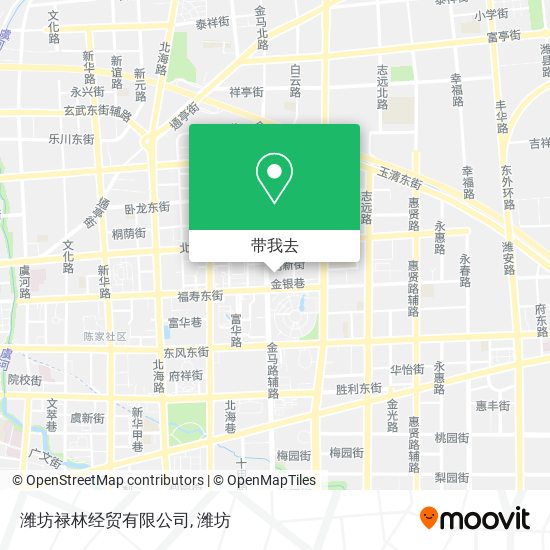 潍坊禄林经贸有限公司地图