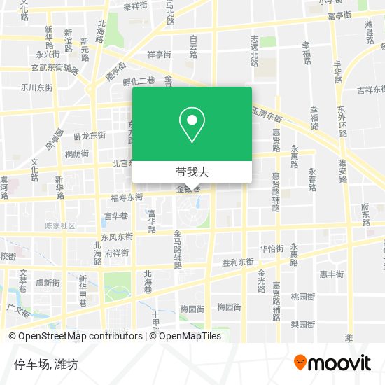 停车场地图