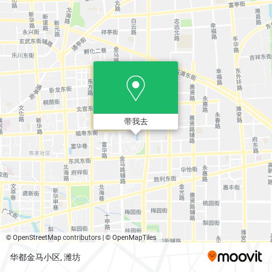 华都金马小区地图