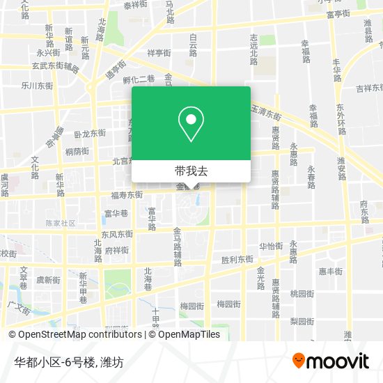华都小区-6号楼地图