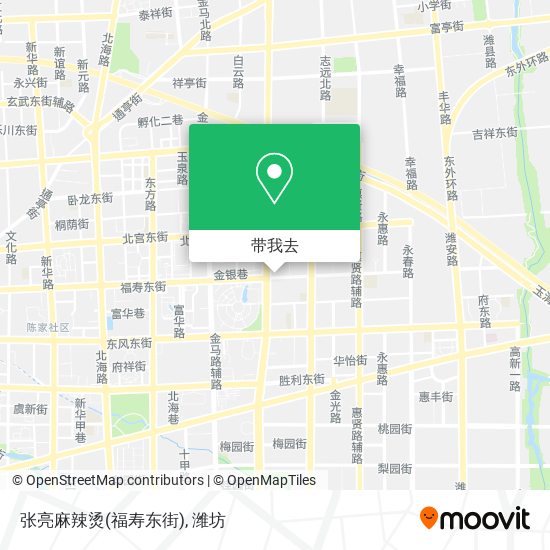 张亮麻辣烫(福寿东街)地图