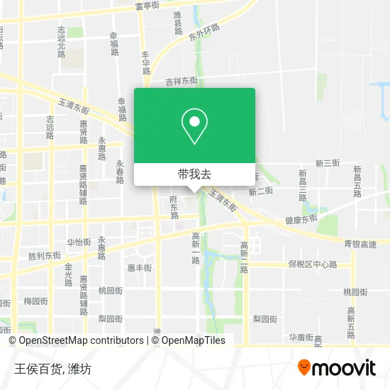 王侯百货地图