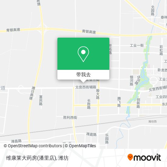 维康莱大药房(潘里店)地图