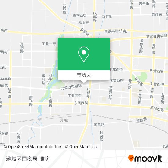 潍城区国税局地图