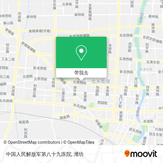 中国人民解放军第八十九医院地图