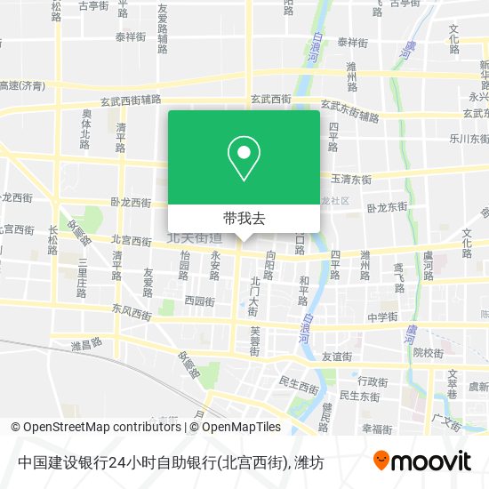 中国建设银行24小时自助银行(北宫西街)地图