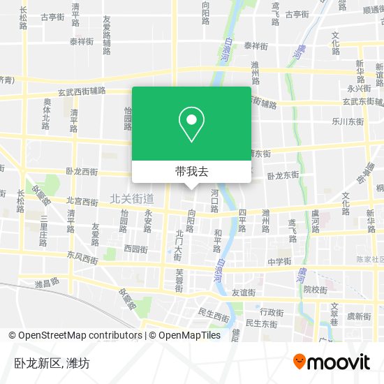卧龙新区地图