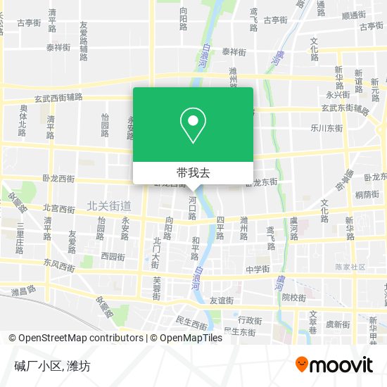 碱厂小区地图
