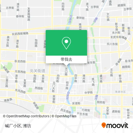 碱厂小区地图