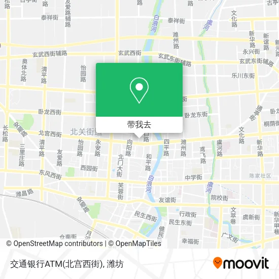 交通银行ATM(北宫西街)地图