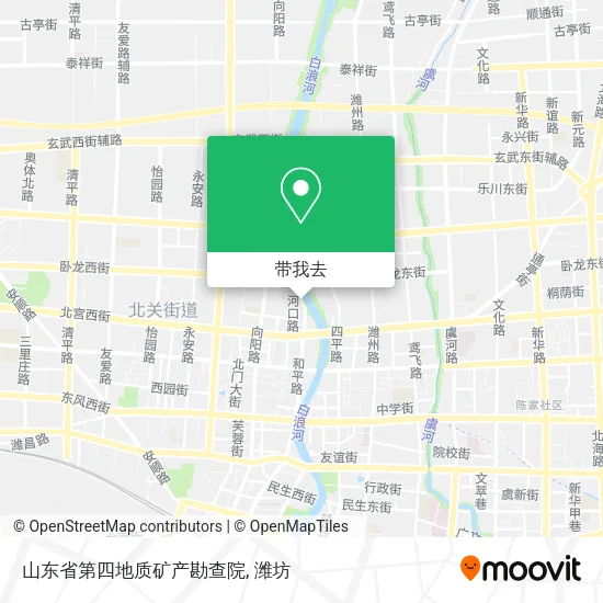 山东省第四地质矿产勘查院地图