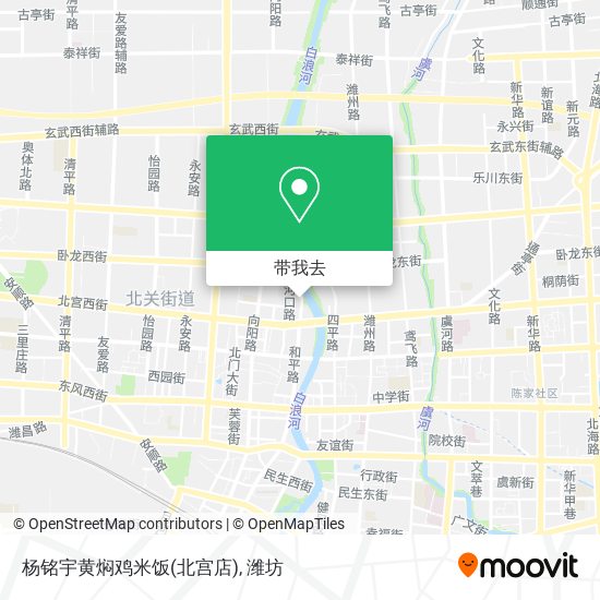 杨铭宇黄焖鸡米饭(北宫店)地图