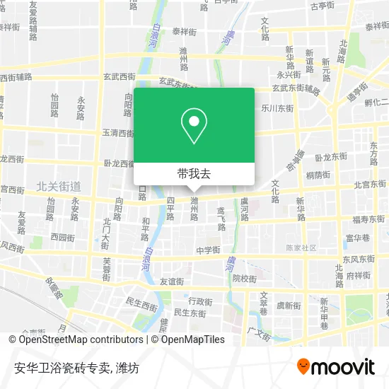 安华卫浴瓷砖专卖地图