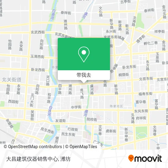 大昌建筑仪器销售中心地图