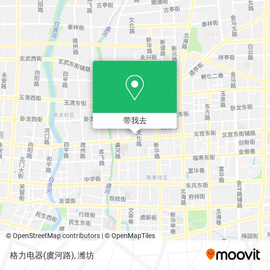格力电器(虞河路)地图