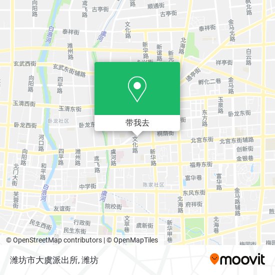潍坊市大虞派出所地图